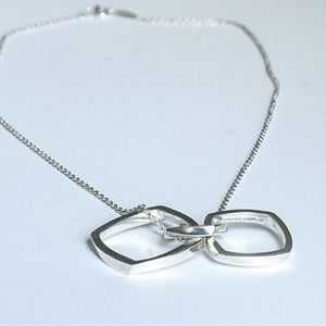 Tiffany & Co Sterling Silver Frank Gehry Triple Torque Pendant